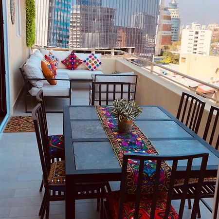 Apartament Condo Amueblado, Encomenderos 200 El Golf, Las Condes Santiago Con Vista Al Costanera Center Εξωτερικό φωτογραφία