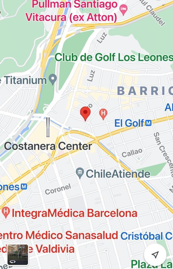 Apartament Condo Amueblado, Encomenderos 200 El Golf, Las Condes Santiago Con Vista Al Costanera Center Εξωτερικό φωτογραφία