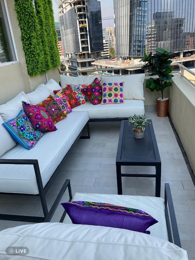 Apartament Condo Amueblado, Encomenderos 200 El Golf, Las Condes Santiago Con Vista Al Costanera Center Εξωτερικό φωτογραφία