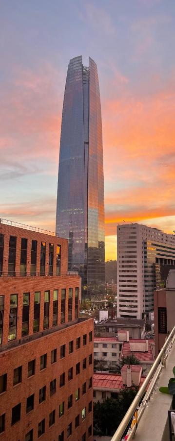 Apartament Condo Amueblado, Encomenderos 200 El Golf, Las Condes Santiago Con Vista Al Costanera Center Εξωτερικό φωτογραφία